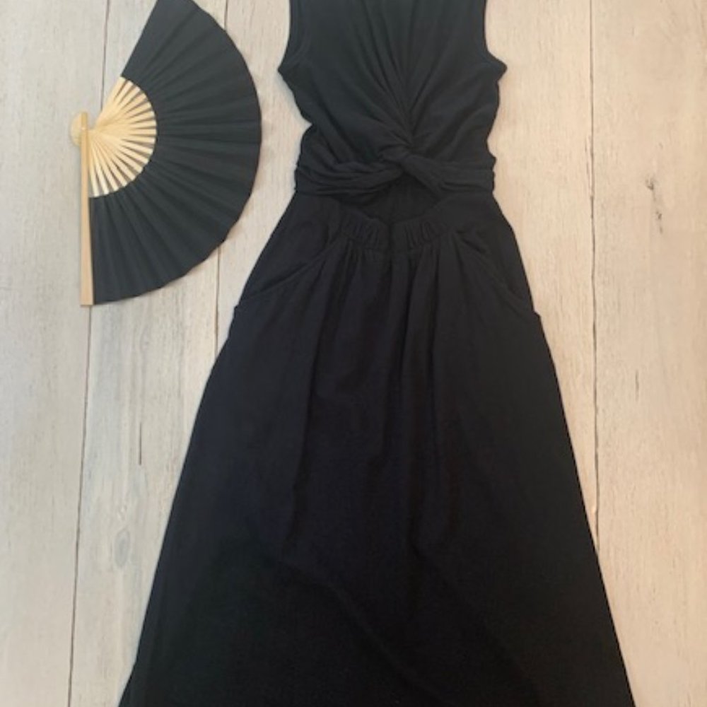 Black Alexander Wang Cut-Out Dress (Small)